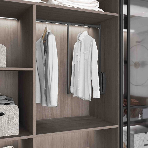 Изображение товара Пантограф мебельный Starax S-6012-A (12кг, антрацит)