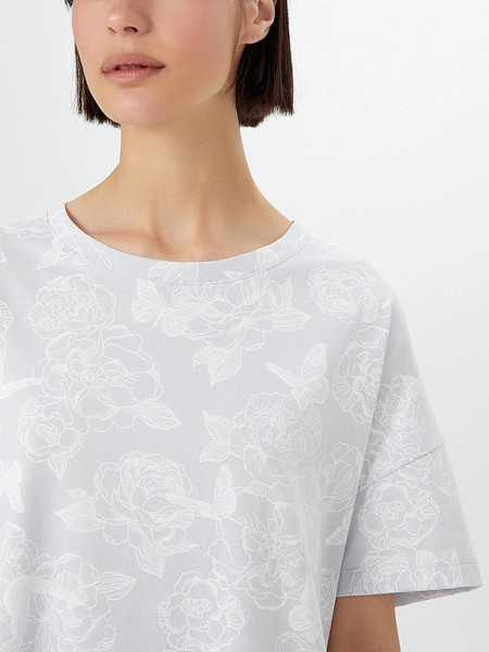 Изображение товара Сорочка Mark Formelle 572310 (р.164/170-100-106, бабочки на тумане)