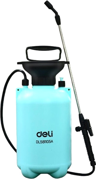 Изображение товара Опрыскиватель помповый Deli EDL581105B (5л, голубой/черный)