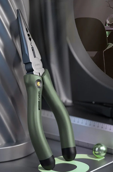 Изображение товара Универсальный набор инструментов Deli Home / HT0006L (6пр, зеленый)