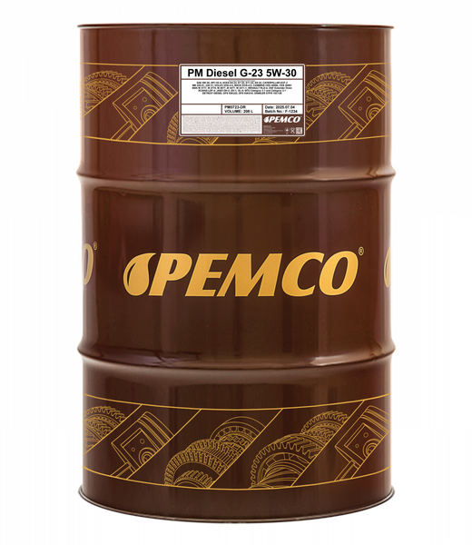 Изображение товара Моторное масло Pemco G-23 Diesel 5W30 SHPD FA-4 / 58543 (208л)
