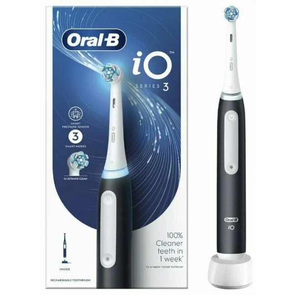 Изображение товара Электрическая зубная щетка Braun Oral-B / iOG3.1A6.0 (со сменными насадками, 4шт, розовый)