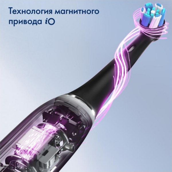 Изображение товара Электрическая зубная щетка Braun Oral-B / iOG3.1A6.0 (со сменными насадками, 4шт, розовый)