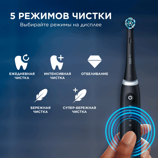 Изображение товара Электрическая зубная щетка Braun Oral-B Series 5 / iOG5.1B6.2DK