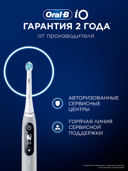 Изображение товара Электрическая зубная щетка Braun Oral-B / iOM6.1A6.1K (со сменными насадками, 4шт)