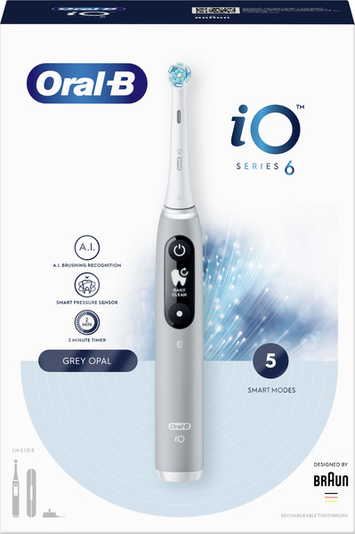 Изображение товара Электрическая зубная щетка Braun Oral-B / iOM6.1A6.1K (со сменными насадками, 4шт)