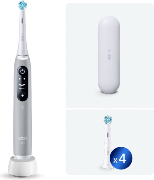 Изображение товара Электрическая зубная щетка Braun Oral-B / iOM6.1A6.1K (со сменными насадками, 4шт)