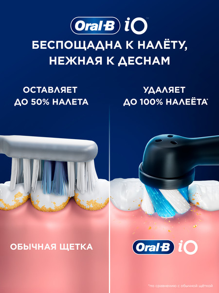 Изображение товара Электрическая зубная щетка Braun Oral-B / iOM6.1B6.2DK (со сменными насадками, 4шт)
