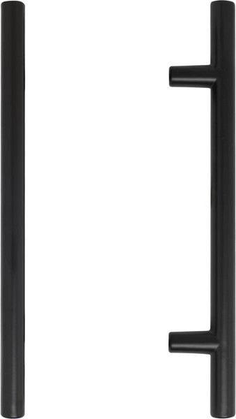 Изображение товара Ручка для мебели StahlBuro A8925-128 (2шт, матовый черный)