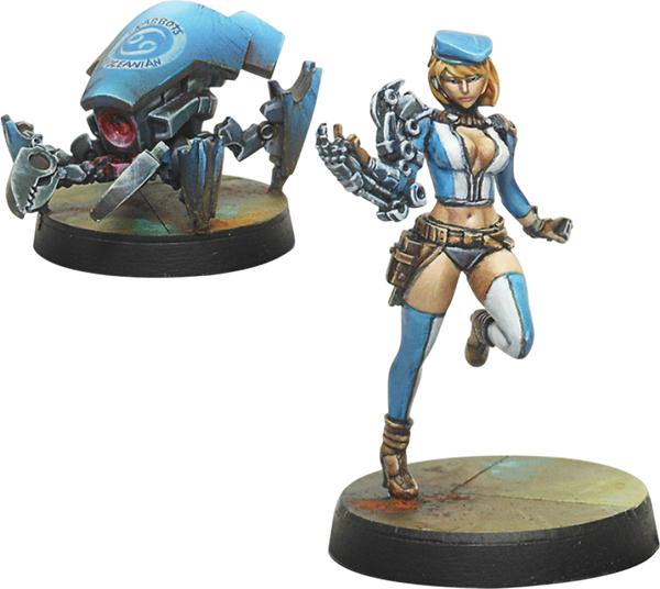 Изображение товара Набор фигурок для настольной игры Corvus Belli N4 Tech Bee&Crabbot Ancillary Remote Unit 280290-0631