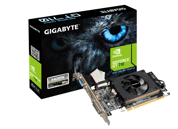 Изображение товара Видеокарта Gigabyte GeForce GT 710 2GB DDR3 (GV-N710D3-2GL Rev2.0 .i)