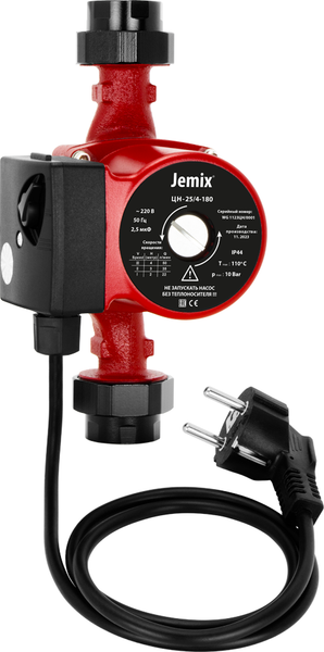 Изображение товара Циркуляционный насос Jemix ЦН 25/6-180