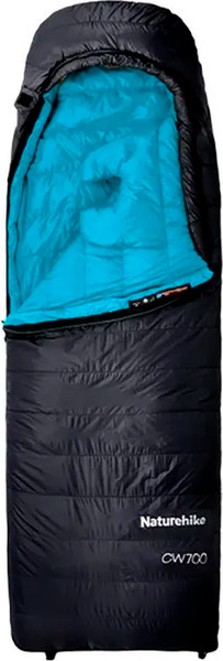 Изображение товара Спальный мешок Naturehike Cicada Wing CW700 CNK2450WS048 / 6927595788134 (L, черный)