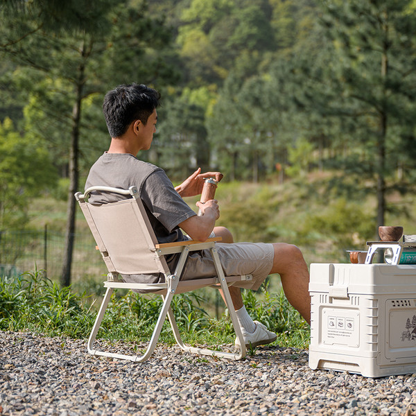 Изображение товара Кресло складное Naturehike CNK2300JU012 / 6976023926860 (M, черный)