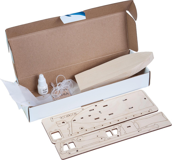 Изображение товара Корабль игрушечный Happycon Яхта с парусами / HK-K003