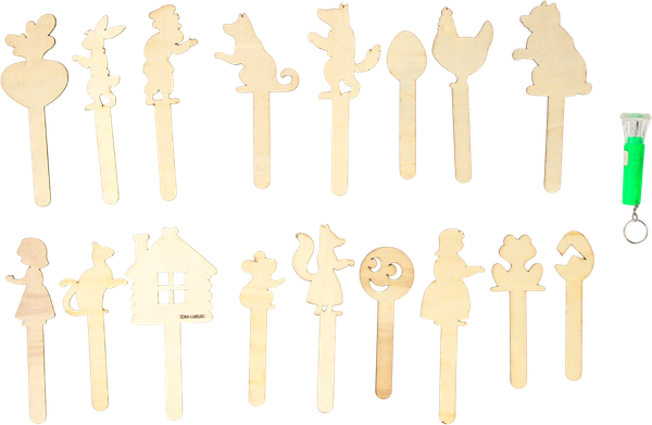 Изображение товара Кукольный театр Лесная мастерская Театр теней 5 сказок / 10471569