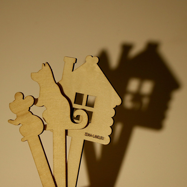 Изображение товара Кукольный театр Лесная мастерская Театр теней 5 сказок / 10471569