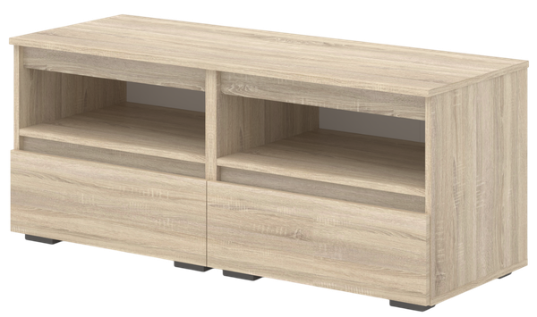 Изображение товара Тумба Кортекс-мебель Бари ТВ 120 2ш-2 (дуб сонома/дуб сонома/дуб сонома)
