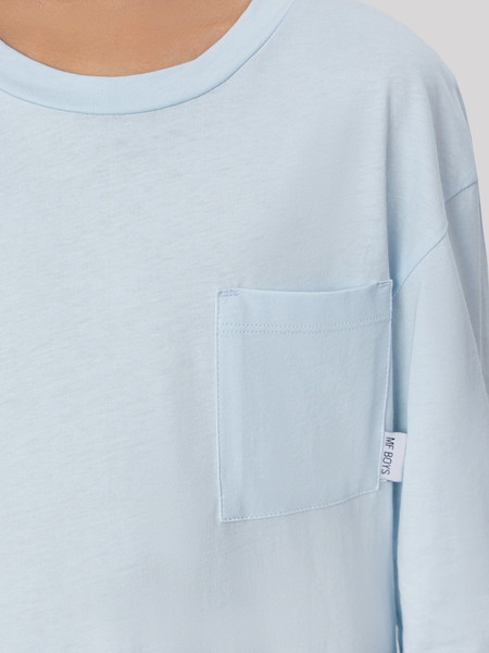 Изображение товара Пижама детская Mark Formelle 563330 (р.146-72-63, голубое небо/синяя клетка)