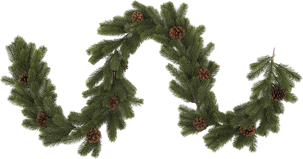 Изображение товара Гирлянда еловая Волшебная страна С шишками 110186