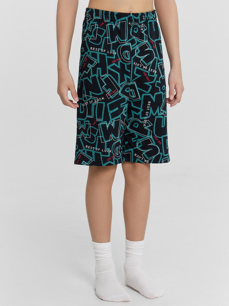 Изображение товара Пижама детская Mark Formelle 563327 (р.152-76, малахит/буквы на черном)