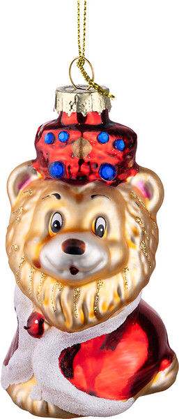 Изображение товара Елочная игрушка Волшебная страна Лев 110189