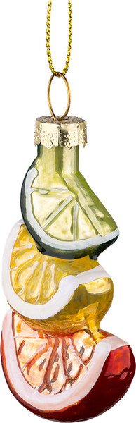 Изображение товара Елочная игрушка Волшебная страна Цитрус 110190