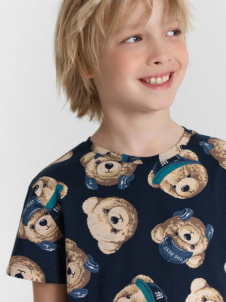 Изображение товара Пижама детская Mark Formelle 563322-1 (р.98-52, мишки на неви)