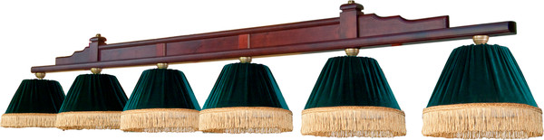 Изображение товара Светильник для бильярдного стола РуптуР Магнат-Уют НСО13-6x75-683 / К520926 (ясень)