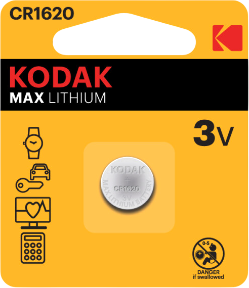 Изображение товара Батарейка Kodak CR1620-1BL