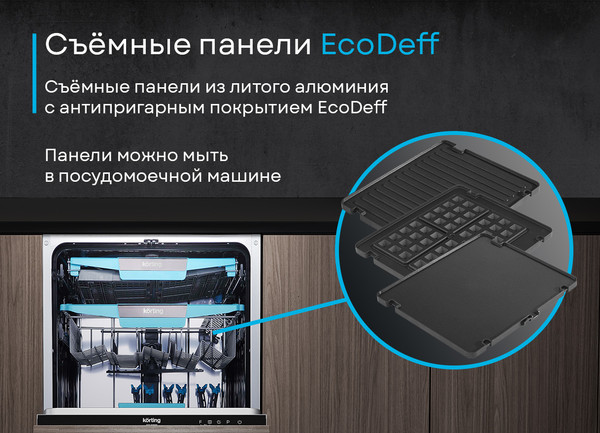 Изображение товара Электрогриль Korting KGPA 0401 T