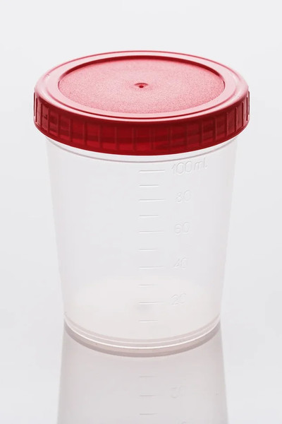 Изображение товара Набор контейнеров для биоматериала ЕвроКэп Стерильный с крышкой 100мл (5шт)