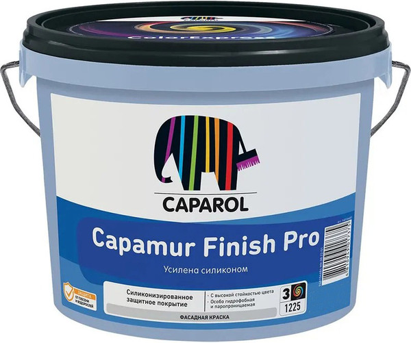 Изображение товара Краска Caparol Capamur Finish Pro База 3 (9.4л)