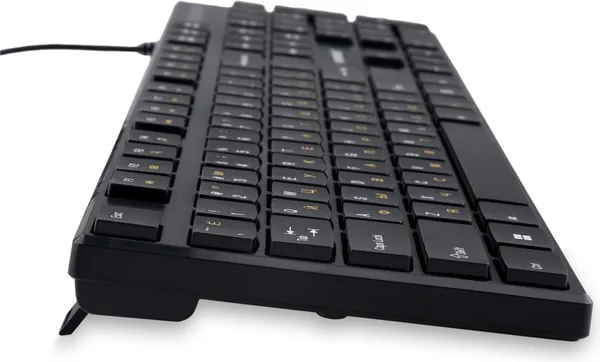 Изображение товара Комплект клавиатура и мышь Gembird/Cablexpert KBS-9050L (черный)