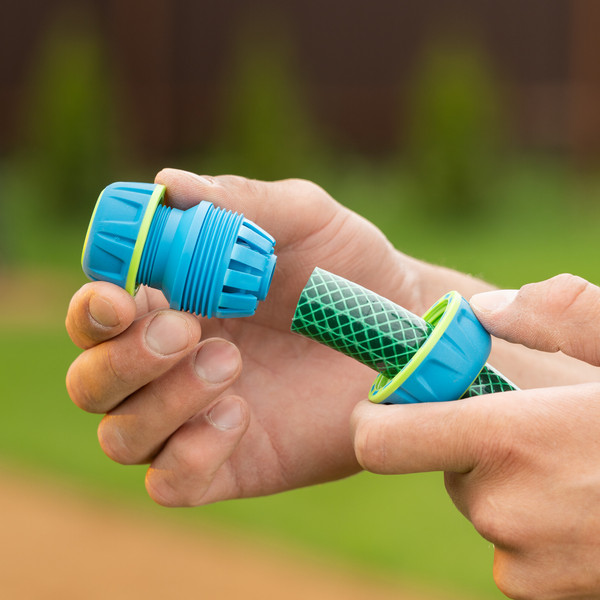 Изображение товара Соединитель для шланга Palisad Luxe 1/2"-3/4" / 65784