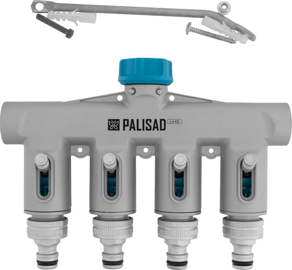 Изображение товара Разветвитель для шланга Palisad Luxe 3/4" / 65833