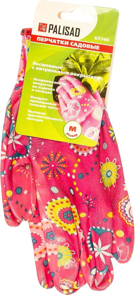 Изображение товара Перчатки защитные Palisad 67746 (M, красный)
