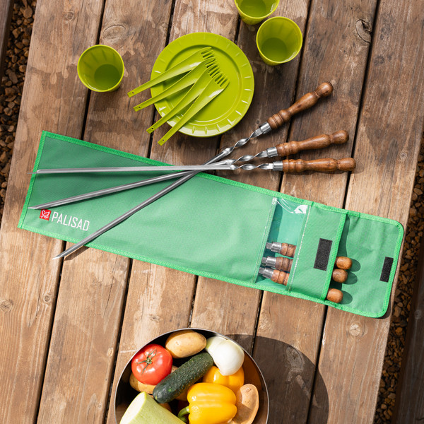 Изображение товара Набор шампуров Palisad Camping 650мм / 69752 (6шт)