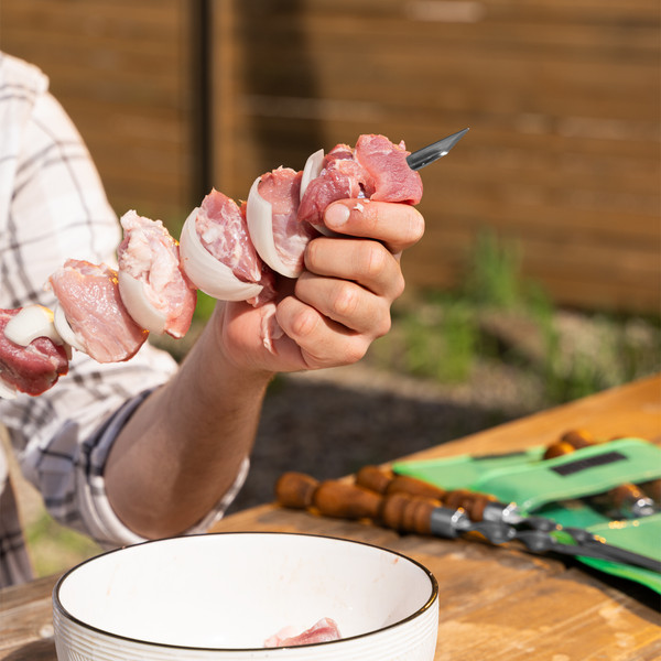 Изображение товара Набор шампуров Palisad Camping 650мм / 69752 (6шт)