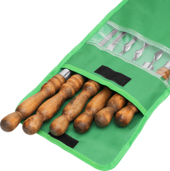 Изображение товара Набор шампуров Palisad Camping 650мм / 69752 (6шт)