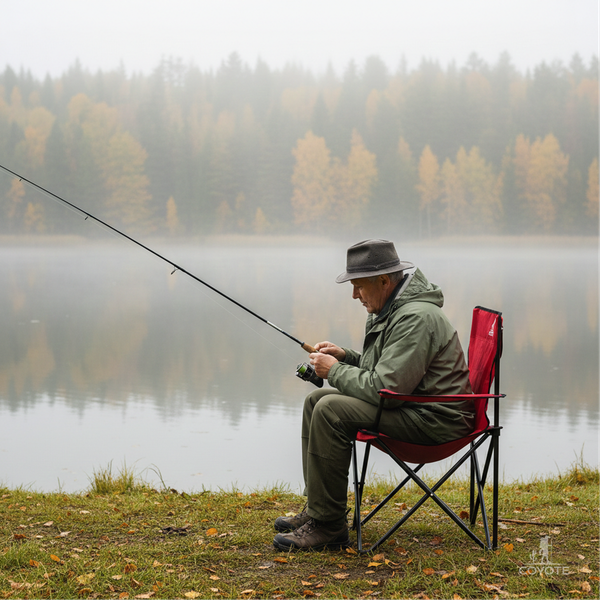 Изображение товара Комплект кресел складных Coyote HKC-1001A (2шт, красный)