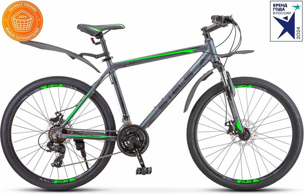 Изображение товара Велосипед STELS Navigator-620 MD 26 (14, антрацит)