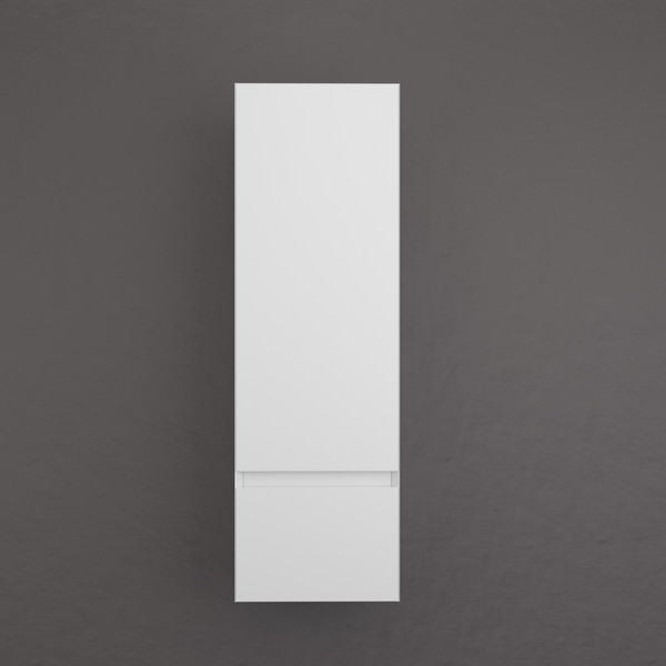 Изображение товара Шкаф-полупенал для ванной Symbolite Манхэттен 36 Plus 1 ящик (подвесной, белый матовый, эмаль)
