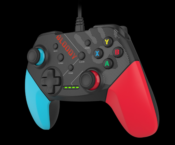 Изображение товара Геймпад A4Tech Bloody GP30 Sports (черный/голубой)