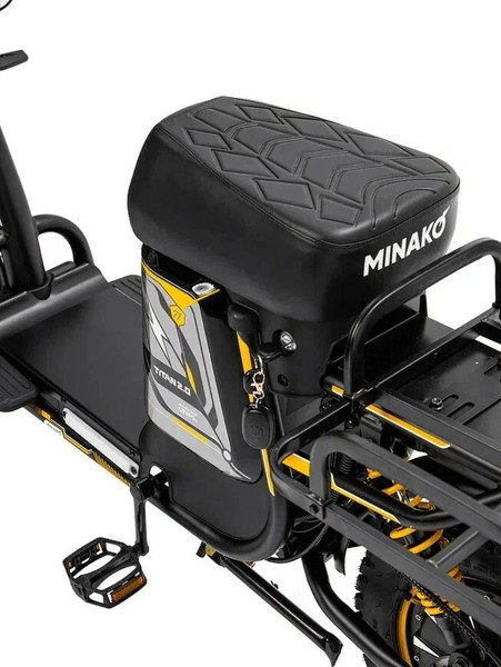 Изображение товара Электровелосипед Minako Titan 2.0 (желтый)