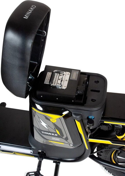 Изображение товара Электровелосипед Minako Titan 2.0 (желтый)