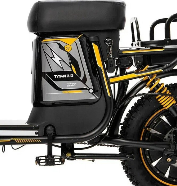 Изображение товара Электровелосипед Minako Titan 2.0 (желтый)