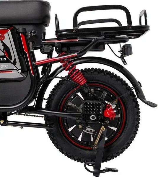 Изображение товара Электровелосипед Minako Titan 2.0 (красный)