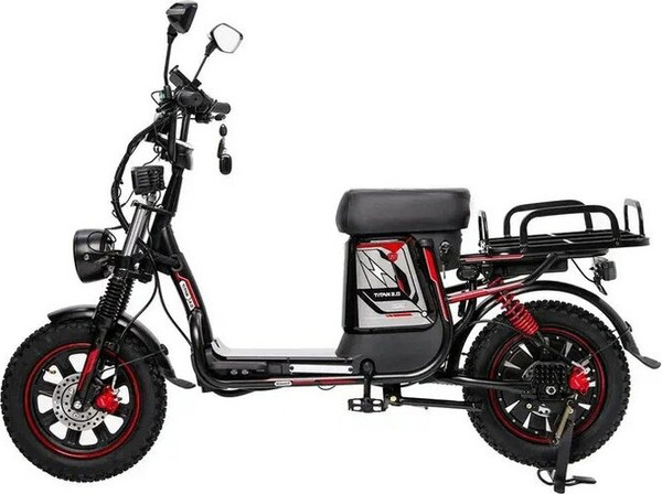 Изображение товара Электровелосипед Minako Titan 2.0 (красный)