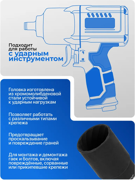 Изображение товара Головка слесарная Forsage F-1321-21 (65876)